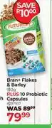 Dis-Chem Future Life Bran+ Flakes & Barley 910g Plus 10 Probiotic Capsules 297957 offer