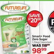 Dis-Chem Future Life Smart+ Food Zero Sugar Assorted-1.25kg offer