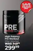 Dis-Chem Primal High Potency Pre-Workout Assorted-510g offer