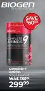 Dis-Chem Biogen Complete 9 Aminos Assorted-360g offer