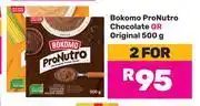 Game Bokomo ProNutro (Chocolate Or Original)-For 2 x 500g offer