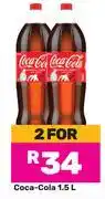 Game Coca-Cola-For 2 x 1.5ltr offer