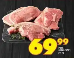 Shoprite Pork braai chops offer