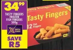 Shoprite Tasty fingers frozen fish fingers offer