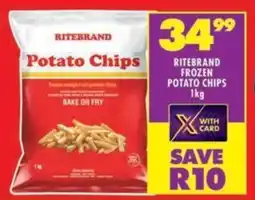 Shoprite Ritebrand frozen potato chips offer