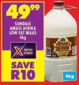 Shoprite Sundale amasi afrika low fat maas offer