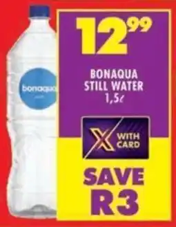 Shoprite Bonaqua still water offer