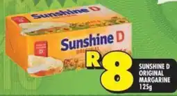 Shoprite Sunshine d original margarine offer