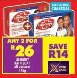 Shoprite Lifebuoy bath soap all variants offer