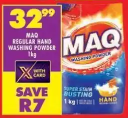 Shoprite Maq regular hand washing powder offer