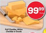 Pick n Pay Hypermarket PnP Cheddar, White Cheddar or Gouda offer