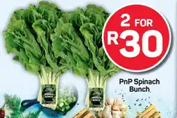 Pick n Pay Hypermarket PnP Spinach Bunch offer