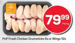 Pick n Pay Hypermarket PnP Fresh Chicken Drumsticks or Wings offer