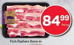 Pick n Pay Hypermarket Pork Rashers Bone-in offer