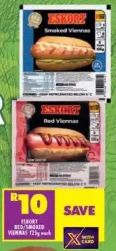 Shoprite Eskort red/ smoked viennas offer
