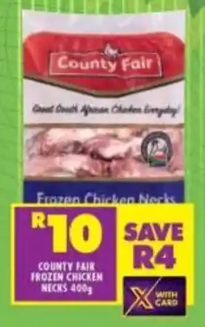Shoprite County fair frozen chicken necks offer