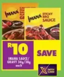 Shoprite Imana sauce/ gravy offer