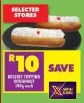 Shoprite Dessert topping doughnut offer