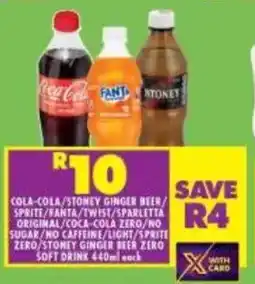 Shoprite Cola-cola/ stoney ginger beer/ sprite/ fanta/ twist/ sparletta/ coca-cola zero/ light/ sprite zero/ stoney ginger beer zero offer