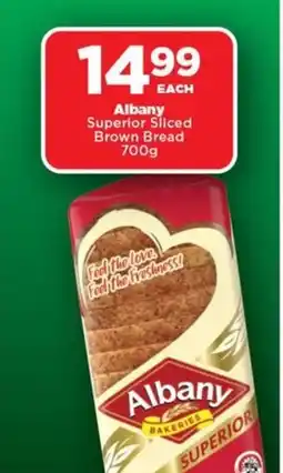 OK Foods Albany Superior Sliced Brown Bread offer
