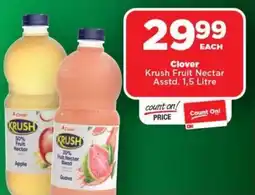 OK Foods Clover Krush Fruit Nectar Asstd. offer