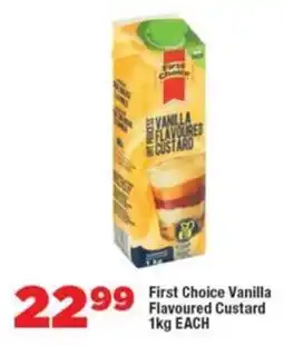 OK Foods First Choice Vanilla Flavoured Custard offer