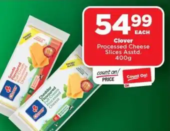 OK Foods Clover Processed Cheese Slices Asstd. offer