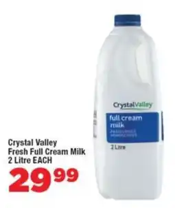 OK Foods Crystal Valley Fresh Full Cream Milk offer