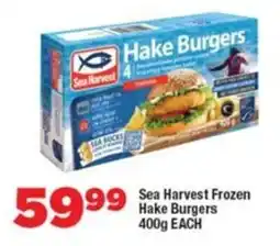 OK Foods Sea Harvest Frozen Hake Burgers offer