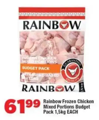 OK Foods Rainbow Frozen Chicken Mixed Portions Budget Pack offer