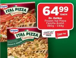 OK Foods Dr. Oetker Frozen Ital Pizza Familia Asstd. offer