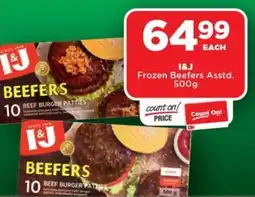 OK Foods I&J Frozen Beefers Asstd. offer