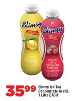 OK Foods Slimsy Ice Tea Concentrate Asstd. offer