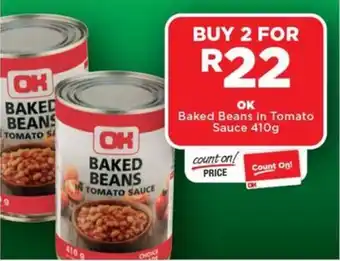 OK Foods OK Baked Beans in Tomato Sauce offer