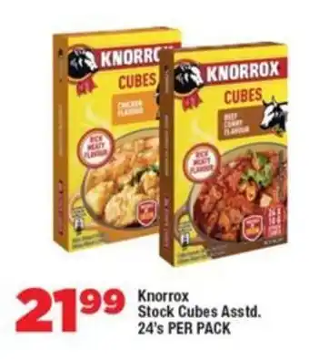 OK Foods Knorrox Stock Cubes Asstd. offer