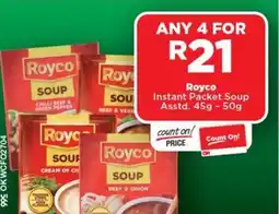 OK Foods Royco Instant Packet Soup Asstd. offer