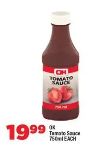 OK Foods OK Tomato Sauce offer