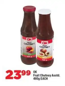 OK Foods OK Fruit Chutney Asstd. offer