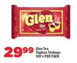 OK Foods Glen Tea Tagless Teabags offer