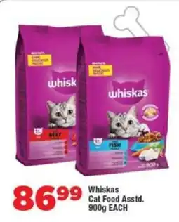 Whiskas Cat Food Asstd.