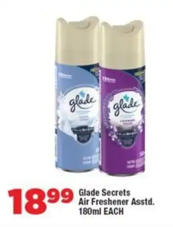 OK Foods Glade Secrets Air Freshener Asstd. offer
