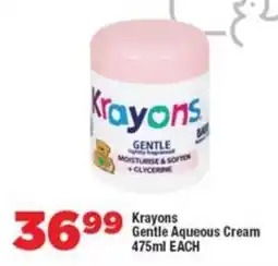 OK Foods Krayons Gentle Aqueous Cream offer