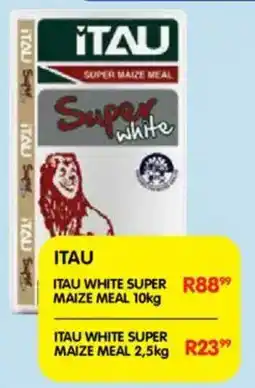 Shoprite Itau white super maize meal offer