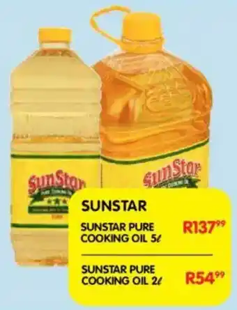 Shoprite Sunstar pure cooking oil offer
