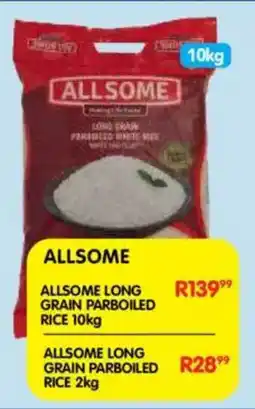Shoprite Allsome long grain parboiled rice offer