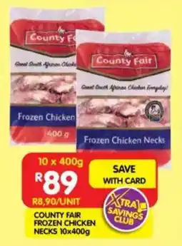 Shoprite County fair frozen chicken necks offer