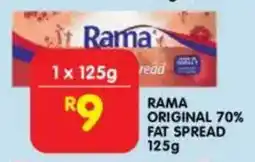 Shoprite Rama original 70% fat spread offer