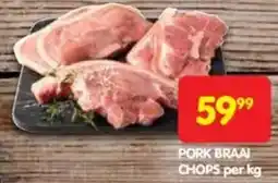 Shoprite Pork braai chops offer