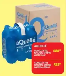 Shoprite Aquelle still natural spring water offer