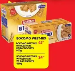 Shoprite Bokomo weet-bix wholegrain wheat biscuits offer